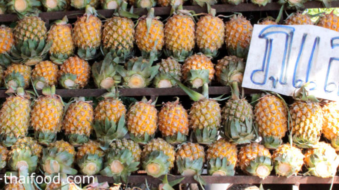 สับปะรดภูแล (Chiangrai Phulae Pineapple) เป็นสับปะรดพันธุ์หนึ่ง มีถิ่นกำเนิดในตำบลนางแล จังหวัดเชียงราย ผลกลมขนาดเล็กสีเหลือง เนื้อนุ่มฉ่ำน้ำสีเหลือง รสชาติหวานกรอบ