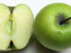 แอปเปิ้ลเขียว (Green Apple) ผลทรงกลมหรือกลมแป้น ตรงก้นผลมีรอยบุ๋มลึก ผิวเรียบ ผลมีสีเขียว เนื้อแน่นฉ่ำน้ำสีขาวนวล รสชาติหวานอมเปรี้ยว มีกลิ่นหอม