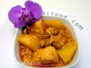 A serving of Massaman Curry